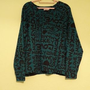 Disney boutique sweatshirt xxl